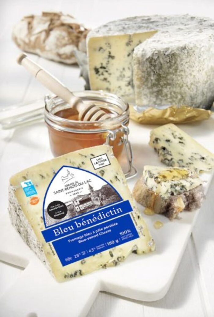 Bleu Bénédictin - Fromage de l'Abbaye de Saint-Benoît-du-Lac