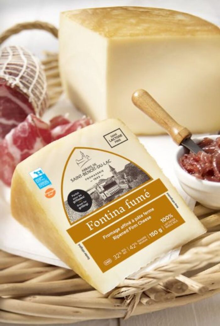 Fontina Fumé - Fromage de l’Abbaye de Saint-Benoît-du-Lac